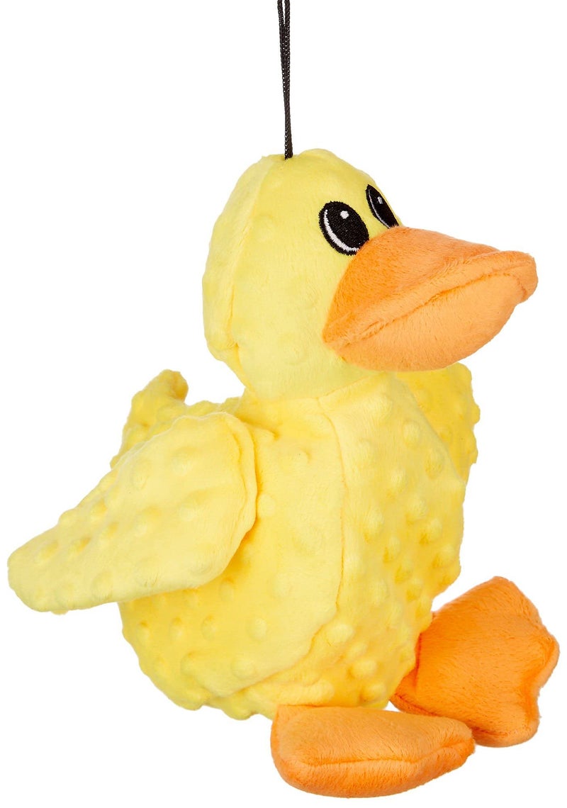 Pet Lou Sqeaky Plush Durable Dog Toys with Multi-Colour,Dotty Friends for Dog by Petlou (12 Inch Dotty Friends Duck) - Image 1